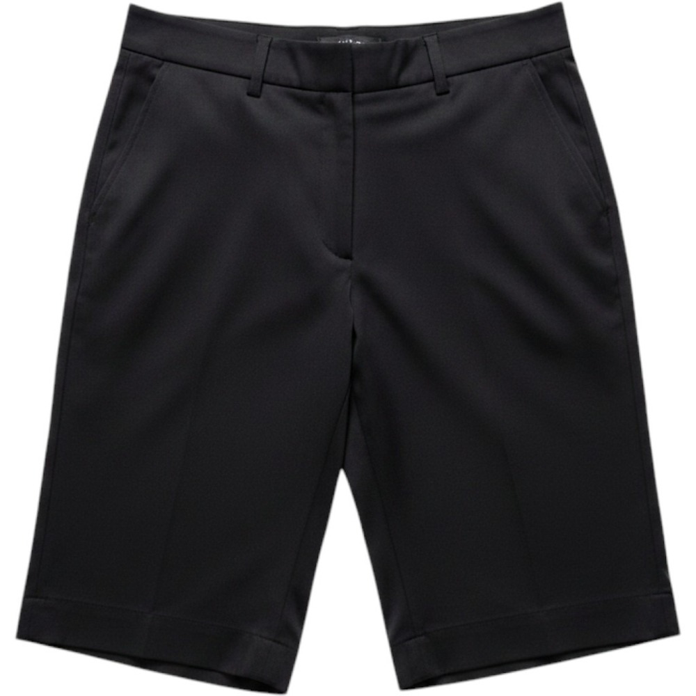 Nike Golf Shorts 14 Black Flat Front Bermuda Performance‎ Sporty Gorpcore